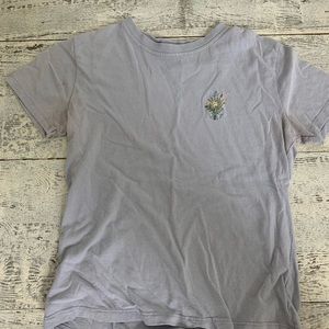 Light blue brandy Melville tee shirt